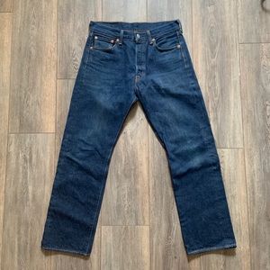 Levi’s 501, Rigid Indigo - 29W x 28L (EUC!)